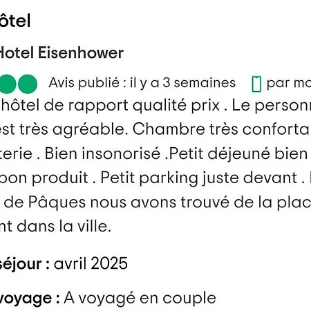 Eisenhower Hotel Port-en-Bessin-Huppain
